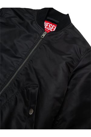 giubbotto in poliestere nero DIESEL KIDS | J023980KAUXK900